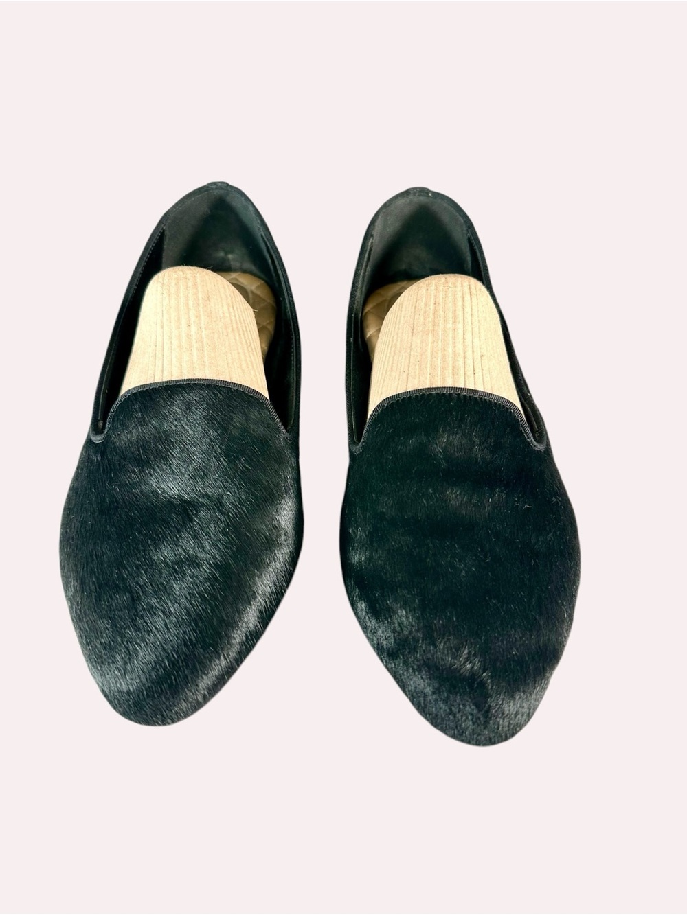 Birdies Blackbird Flats Calf Hair Loafer - Picture 2 of 10